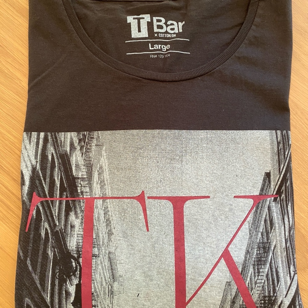 Mens “Tokyo” graphic tee size large